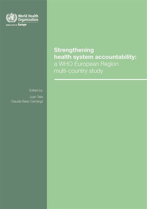 strengthening health system accountability multi country PDF