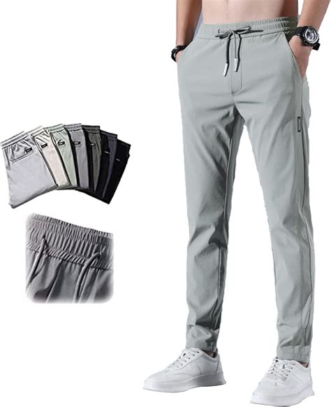 stretchable pants for men