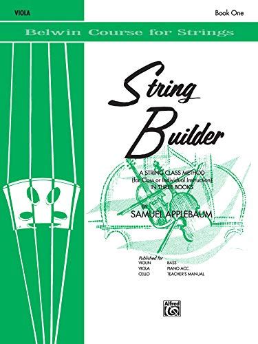 string builder bk 1 viola belwin course for strings Epub