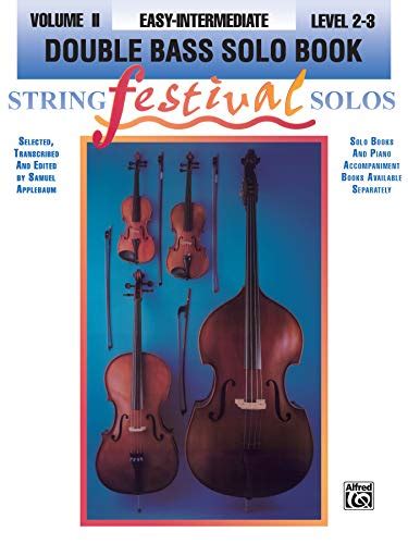 string festival solos vol 2 double bass piano acc Kindle Editon
