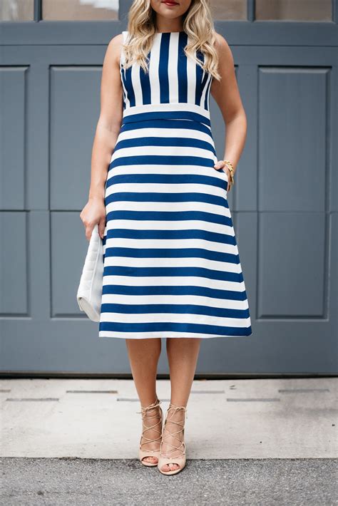 striped dress