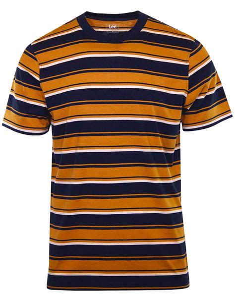 striped men t shirt