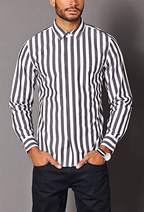 striped mens shirts