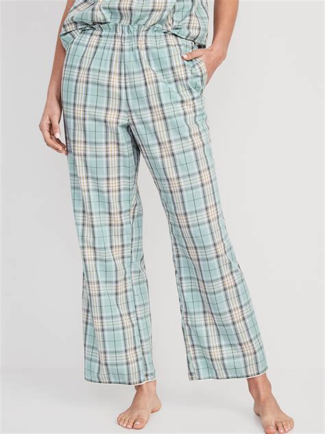 striped pajama pants