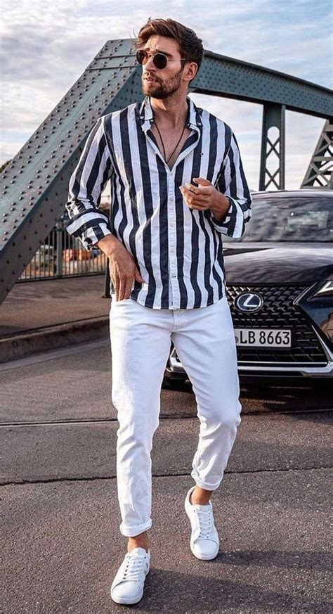 striped shirts for men