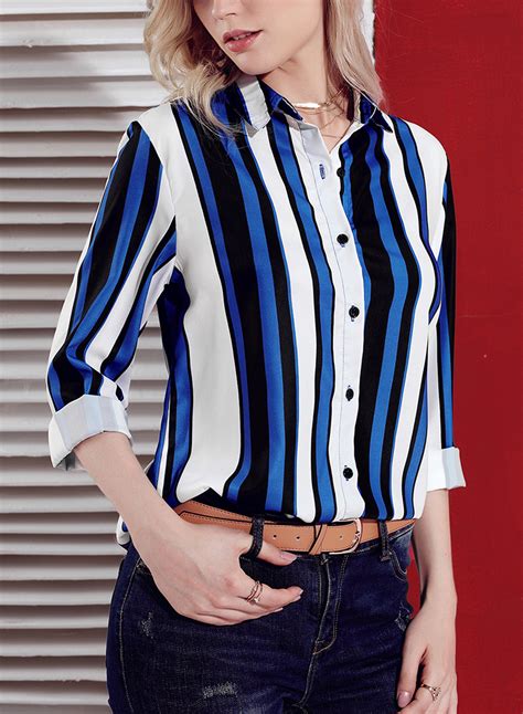 striped sleeve shirt