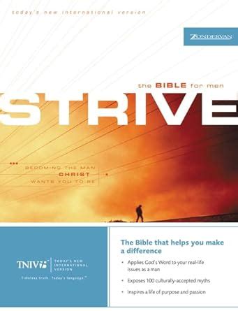 strive the bible for men tniv todays new international version Epub