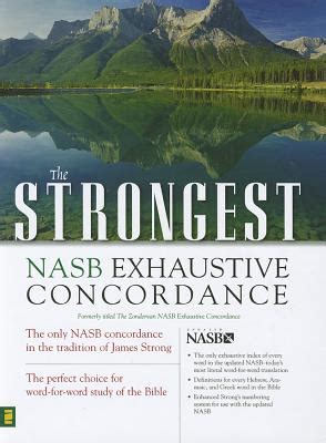 strongest nasb exhaustive concordance super saver strongest strongs Epub