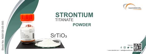 strontium titanate powder based electrochemical PDF