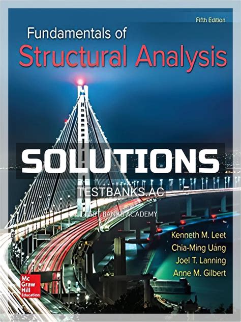 structural analysis solution manual 5th edition pdf PDF