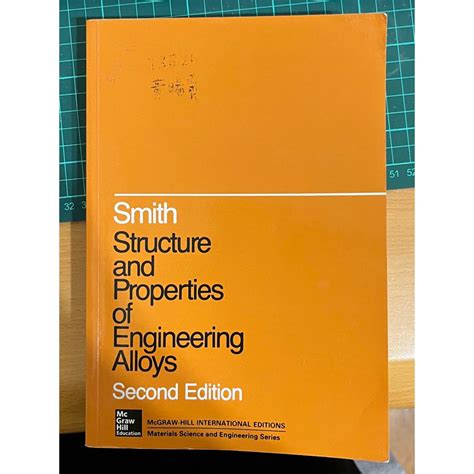 structure and properties of engineering alloys Epub