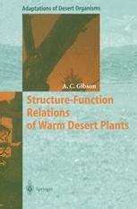 structure function relations of warm desert plants PDF
