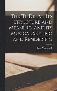 structure meaning musical setting rendering Doc