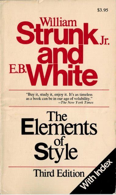 strunk white 1979 elements of style pdf Doc