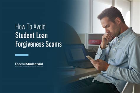 Warning signs of student loan forgiveness scams