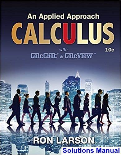 student solution manual calculus larson 9th edition pdf PDF