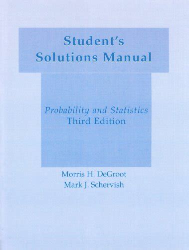 student solutions manual for probability statistics Epub