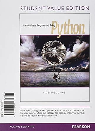 student value edition introduction to programming using python Doc