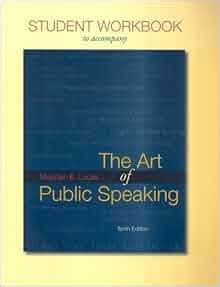 student workbook for use with the art of public speaking Kindle Editon