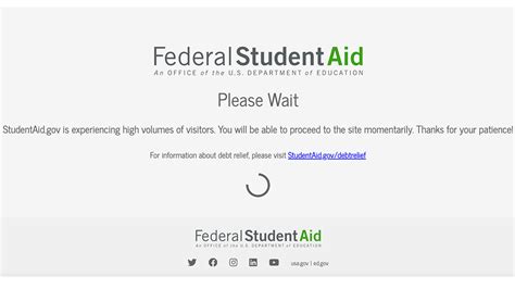 studentaid website down