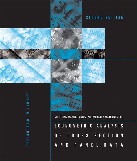 students solutions manual and supplementary materials for econometric analysis of cross section and panel data PDF