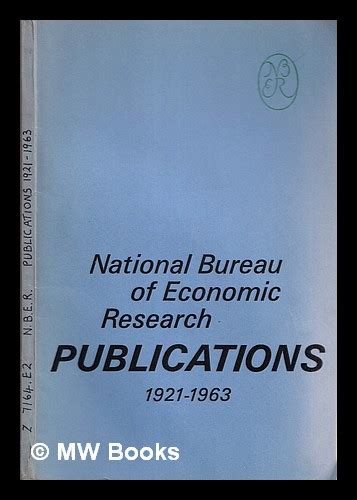 studies national economic research publications Kindle Editon