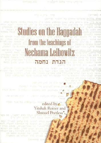 studies on the haggadah from the teachings of nechama leibowitz Kindle Editon