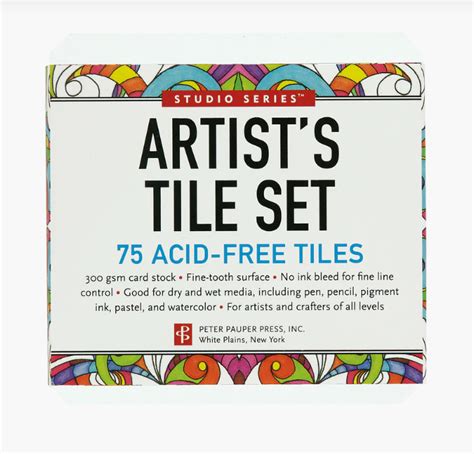 studio series artists tiles white Reader