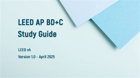 studio4 leed ap study guide Doc