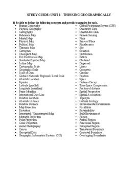 study guide answers mcgraw human geography Reader