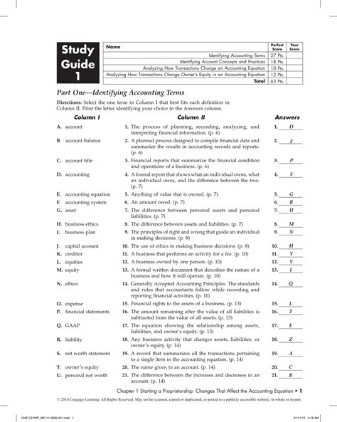 study guide chapter13 accounting answers century 21 Doc
