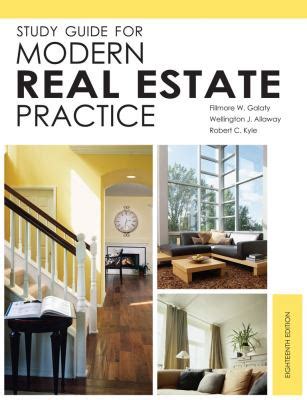 study guide for modern real estate practice 18th edition Epub