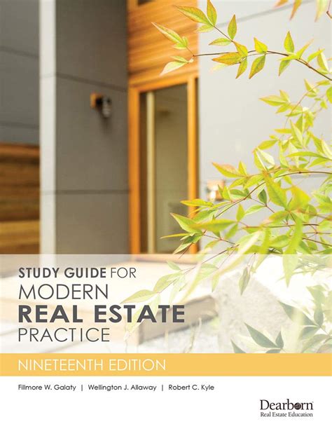 study guide for modern real estate practice 19th edition Reader