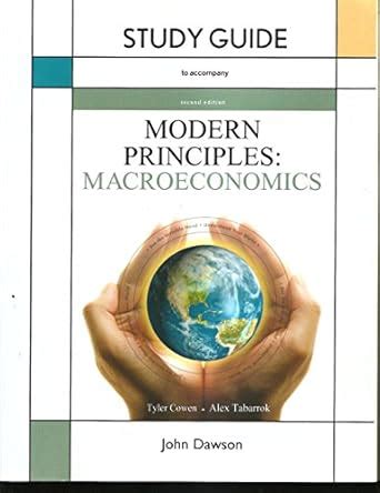 study guide to accompany principles of macroeconomics Reader