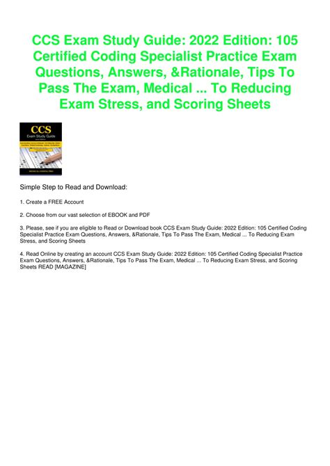 study guides for ccs test Doc