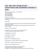 study guides for crt exam Reader