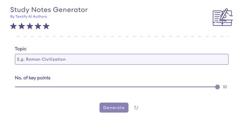 study notes generator ai