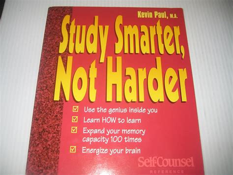 study smarter not harder self counsel reference Doc