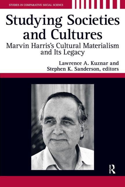 studying societies cultures materialism comparative ebook Epub