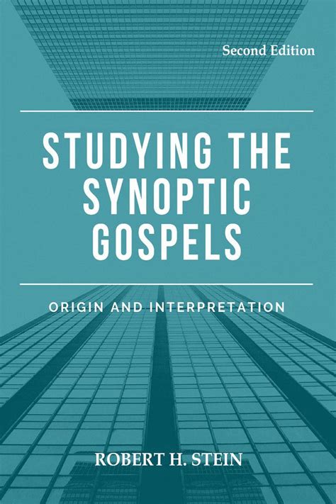 studying the synoptic gospels Reader