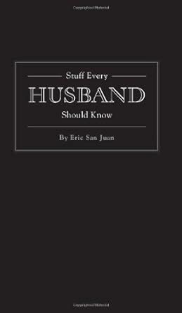 stuff every husband should know pocket companions Kindle Editon