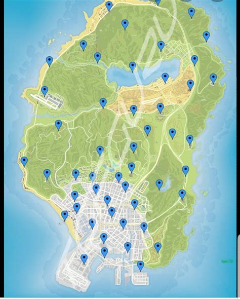 stunt jump locations gta 5