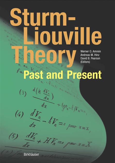 sturm liouville theory sturm liouville theory Reader