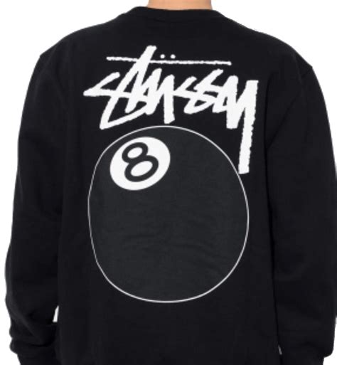 stussy 8 ball sweatshirt