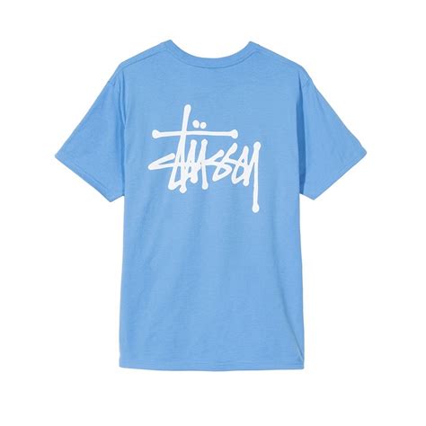 stussy shirt blue