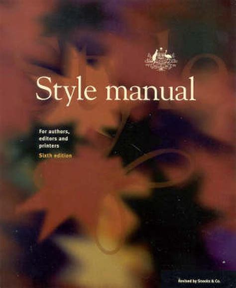 style manual 6th edition PDF