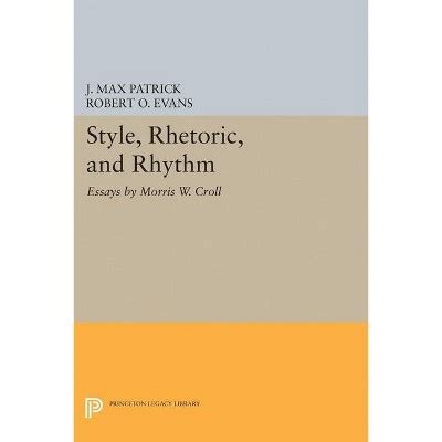 style rhetoric rhythm princeton library Kindle Editon