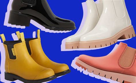 stylish rain boots