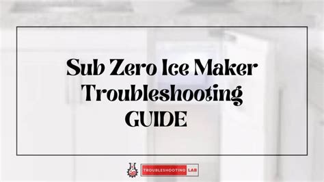 sub zero 611 troubleshooting PDF