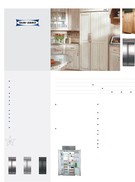 sub zero 661 manual PDF